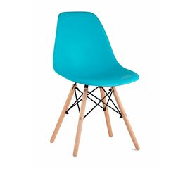 Стул пластиковый Eames DSW бирюзовый | Интернет магазин мебели и декора LifeDekor