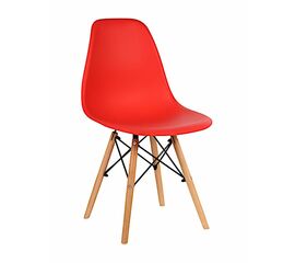 Стул пластиковый Eames DSW алый/красный | Интернет магазин мебели и декора LifeDekor