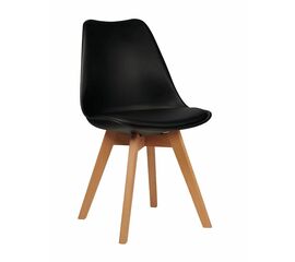 Стул FRANKFURT экокожа черный | Интернет магазин мебели и декора LifeDekor