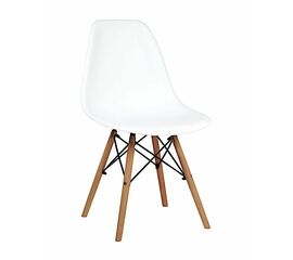 Стул пластиковый Eames DSW белый | Интернет магазин мебели и декора LifeDekor