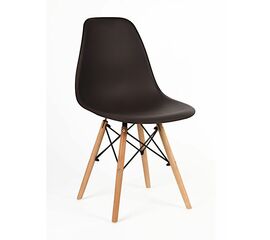 Стул пластиковый Eames DSW горький шоколад | Интернет магазин мебели и декора LifeDekor