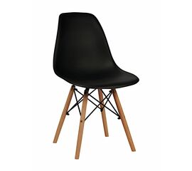 Стул пластиковый Eames DSW черный | Интернет магазин мебели и декора LifeDekor