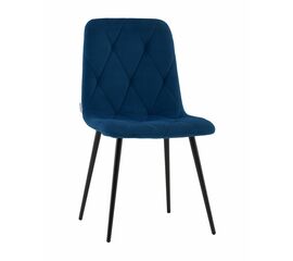Стул Одди Diamond велюр синий | Интернет магазин мебели и декора LifeDekor
