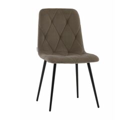 Стул Одди Diamond велюр тёмно-серый | Интернет магазин мебели и декора LifeDekor