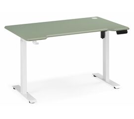 Компьютерный стол Маркос 140х80 зеленый  / белый | Интернет магазин мебели и декора LifeDekor