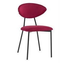 Стул обеденный Квинси велюр винный | Интернет магазин мебели и декора LifeDekor