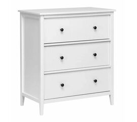 Комод "Хитроу" (3 ящ) (белый) | Интернет магазин мебели и декора LifeDekor