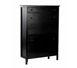 Обувница "Хитроу" (черный) | Интернет магазин мебели и декора LifeDekor