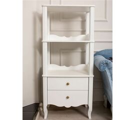 Этажерка "Версаль" 2 яруса (белый) | Интернет магазин мебели и декора LifeDekor