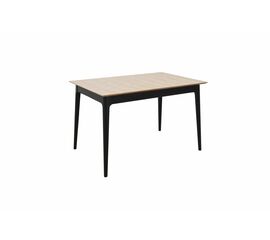 Стол раздвижной Плей 120(155)*80 Дуб Светлый/черн. | Интернет магазин мебели и декора LifeDekor