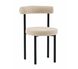 Стул обеденный Флорео букле бежевый | Интернет магазин мебели и декора LifeDekor