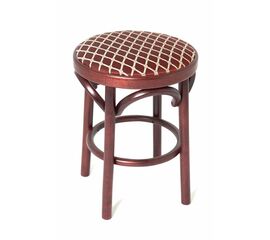 Табурет Венский мягкий (махагон, ткань) | Интернет магазин мебели и декора LifeDekor