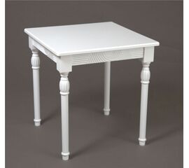 Стол журнальный "Мили" (белый / 53х53хН55) | Интернет магазин мебели и декора LifeDekor