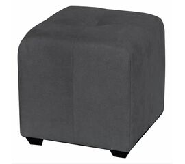 Пуф "Николь" Графит велюр | Интернет магазин мебели и декора LifeDekor