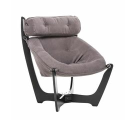 Кресло для отдыха Мод_11 (Verona Antrazite Grey/ каркас Венге) | Интернет магазин мебели и декора LifeDekor