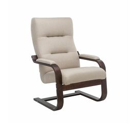 Кресло Оскар (Орех текстура/ткань Малмо 05) | Интернет магазин мебели и декора LifeDekor