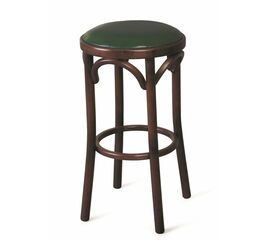 Табурет барный 650 Венский мягкий (темный тон, экокожа Зеленая) | Интернет магазин мебели и декора LifeDekor