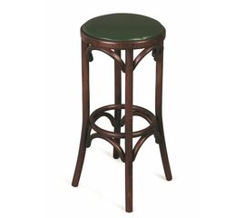 Табурет барный 750 Венский мягкий (темный тон, экокожа Зеленая) | Интернет магазин мебели и декора LifeDekor