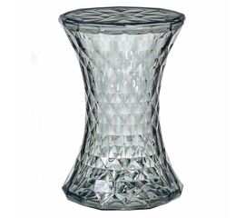 Стул-пуф Stone прозрачный серый, Цвет: Серый | Интернет магазин мебели и декора LifeDekor