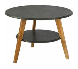 Стол журнальный BeautyStyle 17 серый бетон/бук | Интернет магазин мебели и декора LifeDekor