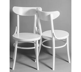 Стул венский Luna (белый) жесткое сиденье | Интернет магазин мебели и декора LifeDekor