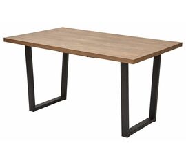 Стол ЛОФТ 160 Дуб Канзас/ Черный М-City | Интернет магазин мебели и декора LifeDekor