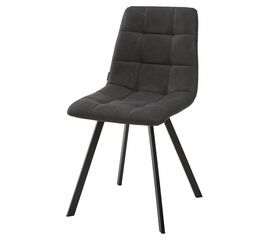 Стул CHILLI SQUARE RU-08 антрацит, PU / черный каркас М-City | Интернет магазин мебели и декора LifeDekor