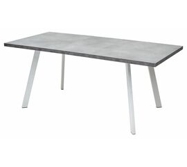 Стол BRICK M 140 Бетон Портленд/ Белый М-City | Интернет магазин мебели и декора LifeDekor