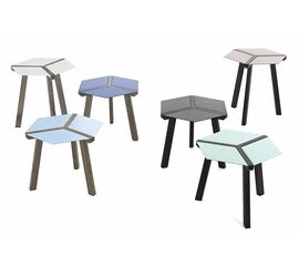 Стол журн. ESA 07.35 M319 light  green/ L002 oak spessart | Интернет магазин мебели и декора LifeDekor