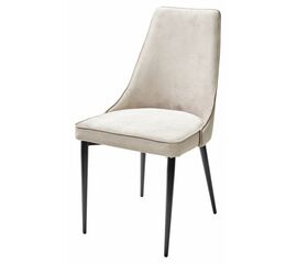 Стул NEPAL-P ЛАТТЕ #25, велюр/ черный каркас М-City | Интернет магазин мебели и декора LifeDekor