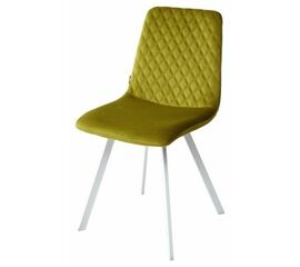 Стул DAIQUIRI BLUVEL-75 OLIVA / белый каркас, велюр М-City | Интернет магазин мебели и декора LifeDekor