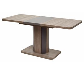 Стол STORK Дуб Канзас/ Вольфрам 120 М-City | Интернет магазин мебели и декора LifeDekor