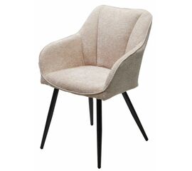 Стул REFLET 3018-10 бежевый, шенилл / черный каркас, ®DISAUR | Интернет магазин мебели и декора LifeDekor