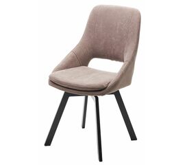 Стул ASP, цвет B5 Капучино, велюр / черный каркас, поворот.360 град. М-City | Интернет магазин мебели и декора LifeDekor