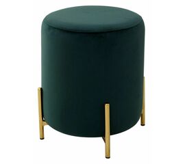 Пуф для гостиной RICE BLUVEL-78 GREEN / GOLD М-City | Интернет магазин мебели и декора LifeDekor