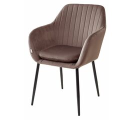 Стул ALABAMA BLUVEL-38 LATTE, велюр / черный каркас М-City | Интернет магазин мебели и декора LifeDekor