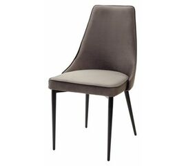 Стул NEPAL-P ГРАФИТ #14, велюр/ черный каркас М-City | Интернет магазин мебели и декора LifeDekor