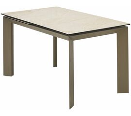 Стол CREMONA 140 KL-105, итальянская керамика / Тауп, ®DISAUR | Интернет магазин мебели и декора LifeDekor