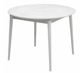 Стол BOLERO 105 см Белый Мрамор, HPL / Белый М-City | Интернет магазин мебели и декора LifeDekor