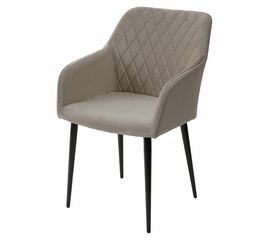 Стул BRANDY-X ЛАТТЕ #25 / черный каркас, велюр М-City | Интернет магазин мебели и декора LifeDekor