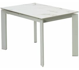 Стол CORNER 120 GLOSS GOLDEN JADE SOLID CERAMIC / WHITE, ®DISAUR | Интернет магазин мебели и декора LifeDekor