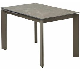 Стол CORNER 120 MATT LATTE STONE SOLID CERAMIC / TAUPE, ®DISAUR | Интернет магазин мебели и декора LifeDekor