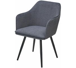 Стул FORT 360 град. поворот. NS13 Графит, букле / черный каркас, М-City | Интернет магазин мебели и декора LifeDekor