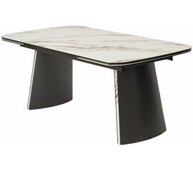 Стол VALDEMAR 180 KL-188 итальянская керамика, стекло/ каркас темно-серый/Kl-188, ®DISAUR | Интернет магазин мебели и декора LifeDekor
