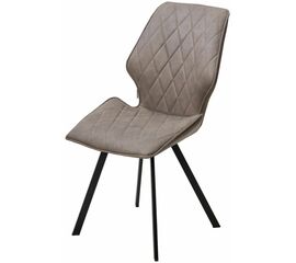 Стул РАФАЭЛЬ, цвет Style-04 Таупе, экокожа / черный каркас М-City | Интернет магазин мебели и декора LifeDekor