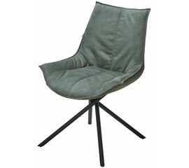 Стул ОСЛО Atmocfera 695 Зеленый / Orakul 695 Зеленый / Черный каркас M-City | Интернет магазин мебели и декора LifeDekor