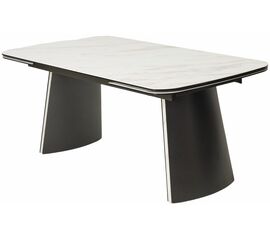 Стол VALDEMAR 180 KL-99 итальянская керамика, стекло/ каркас темно-серый/Kl-188, ®DISAUR | Интернет магазин мебели и декора LifeDekor
