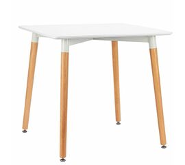 Стол Summer 80х80x75см, белый, Цвет: Белый | Интернет магазин мебели и декора LifeDekor