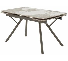 Стол ЛИБЕРТИ 140 Pandora, керамика / Латте каркас М-City | Интернет магазин мебели и декора LifeDekor