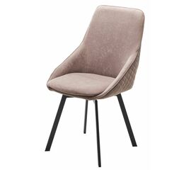 Стул CASA, цвет B5 Капучино, велюр / черный каркас, поворот.360 град. М-City | Интернет магазин мебели и декора LifeDekor